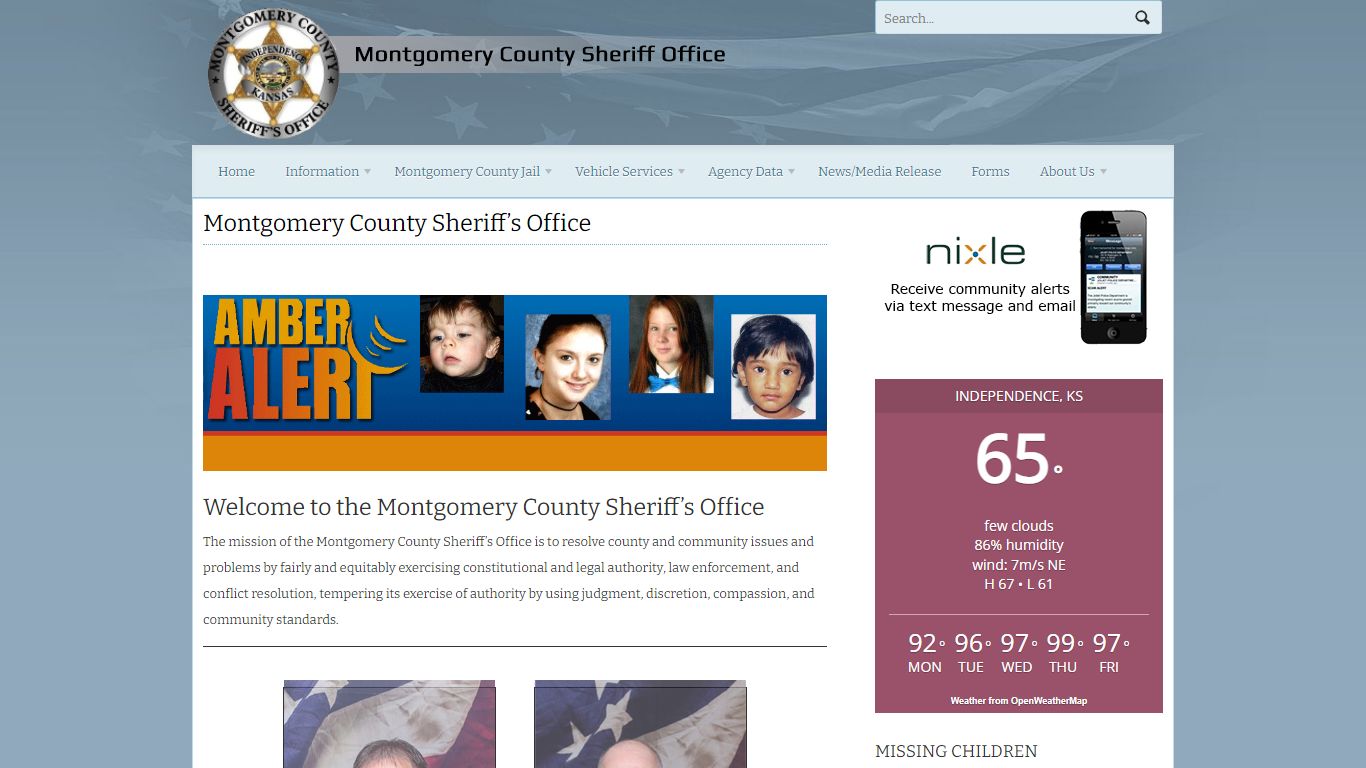 Jail Roster | Montgomery County Sheriff's Office Website